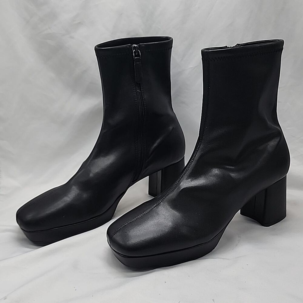 ●AEROSOLE●NEW●🚨●SUSEX●BLACK● MID CALF BOOT●DIAMOND FLEX SOLE●LADIES●NWOB🔥